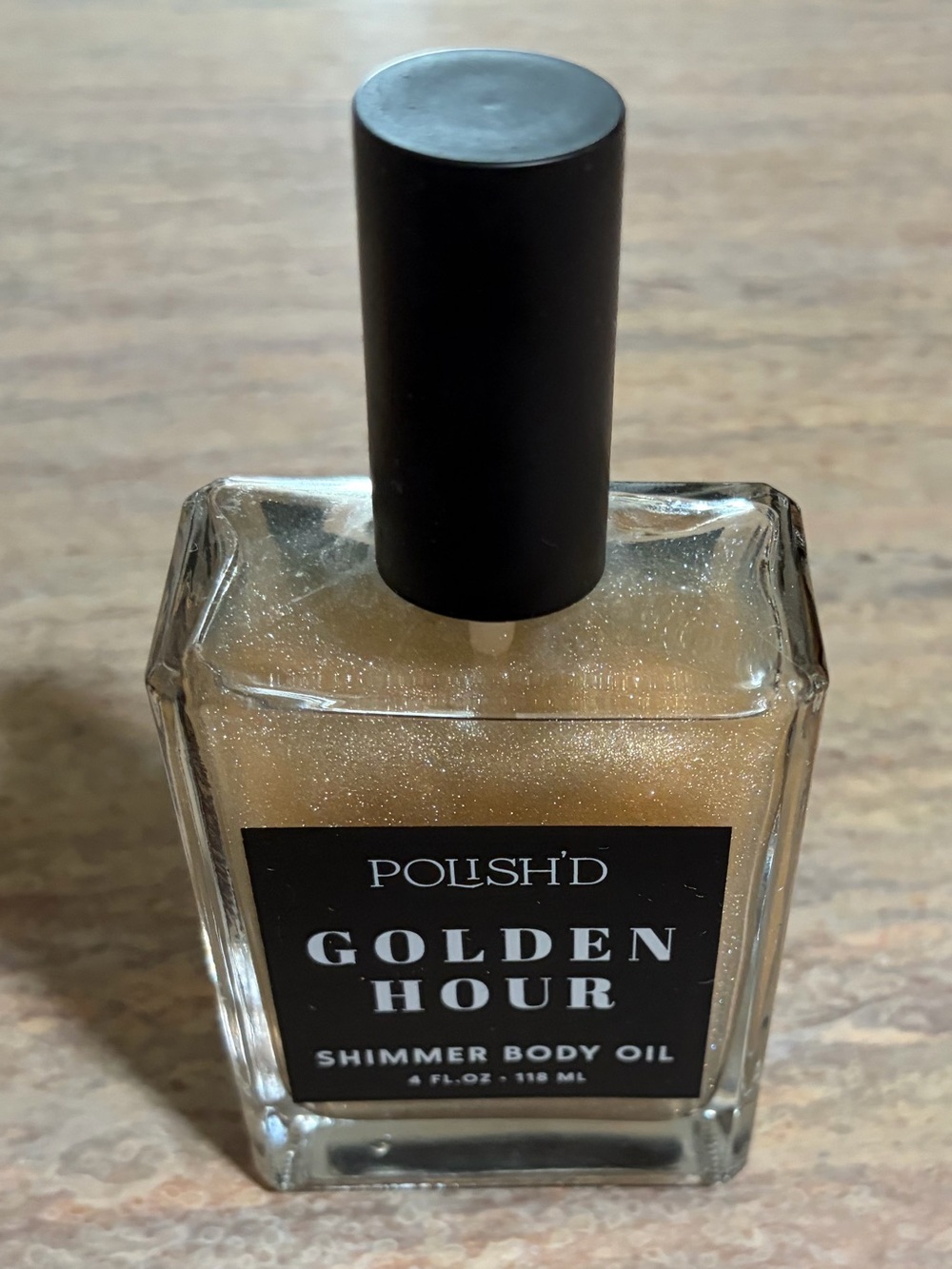 Polish’d Golden Hour Shimmer Body Oil - Gold
